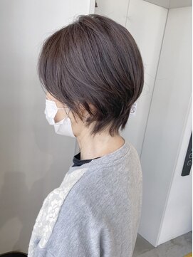 ルチア ヘア ステラ 京都店(Lucia hair stella) ショコラベージュ/ショートヘア/ハイトーン/京都/河原町/学割U24