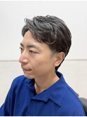 刈り上げ/メンズパーマ/リバースパーマ/ツーブロ/ビジネス