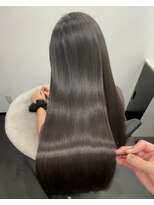 ピリオド 赤坂(Period.) ロングヘアー　縮毛矯正上級髪質改善　赤坂見附