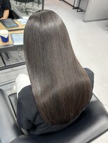 ジェニーバイメノン(JENNIE by Menon)&nbsp;高濃度水素縮毛矯正　サラツヤロング