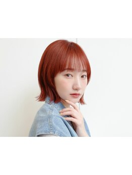 【深み×透け艶カラーが可愛い＊】柔らかく美発色◎イルミナ&アディクシーで光に溶け込むデザインに！