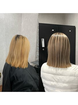 アンダーバーホワイト 堺東店(_WHITE) 陰影を付けて作るデザインカラー