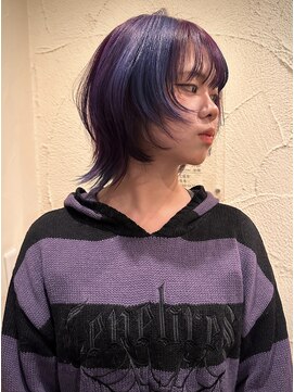 フランジェッタヘアー(Frangetta hair) ルーツカラー&レイヤーミディ♪担当川合