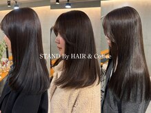 スタンド バイ ヘアー アンド コーヒー 恵比寿(STAND By HAIR & Coffee)の雰囲気(艶髪カラー《シルクカラー/髪質改善/コーヒースタンド併設》)