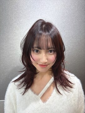 ジゼル 小倉(GiseL) ハッシュカット/レイヤーカット【かじ】