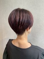 ココ(qoqo)&nbsp;ショートレイヤースタイル　首回りのなじませUP