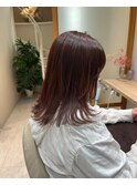 暖色系☆オレンジブラウンイメチェン