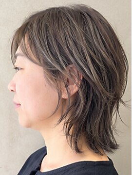 サロンドリアン(Salon de Lien) サロンドリアン　谷崎　白髪染めにハイライト