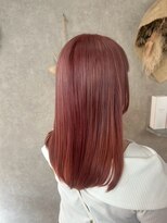 パーミル ヘア クマモト(permille ‰ hair Kumamoto) ビビットピンク×うる艶