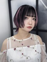 シーバイスリー 綱島(C×3)&nbsp;ライトピンク × フェイクブラック × ランダムカラー