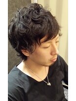 メンズアートヘアー ブーム(MEN'S ART HAIR BOOM) 清潔感あるメンズパーマスタイル