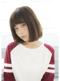 【salon de MiLK原宿】ミディアムボブワンカール