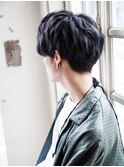 無造作ショートネープレスセミウェットビジカジマット