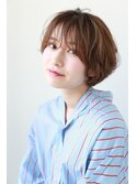 大人の上品カジュアルショート
