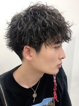 リップス 池袋(LIPPS) ツイストスパイラルパーマ　ジョー　ツーブロック刈り上げ