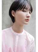[Ravo]前髪切りっぱなしの黒髪ショートボブ
