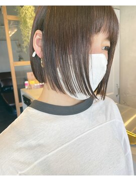 エンシー(ENCI) ぷつっとボブ/切りっぱなし/ミニボブ