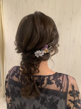 アイビス(AIBIZ) あみおろし/結婚式/参列/ドライフラワー