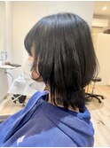 黒髪ウルフ