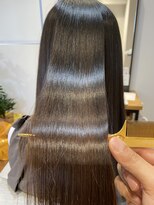 アニュー 大宮店(ANEW)&nbsp;髪質改善×髪質改善縮ストレート+りんご幹細胞