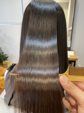 アニュー 大宮店(ANEW) 髪質改善×髪質改善縮ストレート+りんご幹細胞