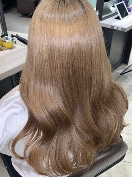 ユーフォリア 銀座本店(Euphoria) ミルクティーベージュ♪水素カラー×Aujuaトリートメント