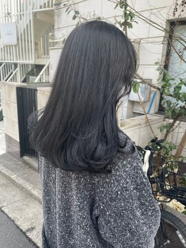 ヘアサロン ガリカ 表参道(hair salon Gallica) 大人かわいいナチュラル透明感地毛風カラー<表参道>