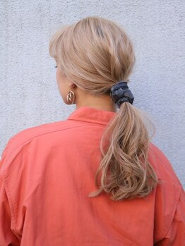 《品川/泉岳寺》回数を重ねるごとに髪が綺麗に♪魔法のような【髪質改善×トリートメントカラー】で艶感を!