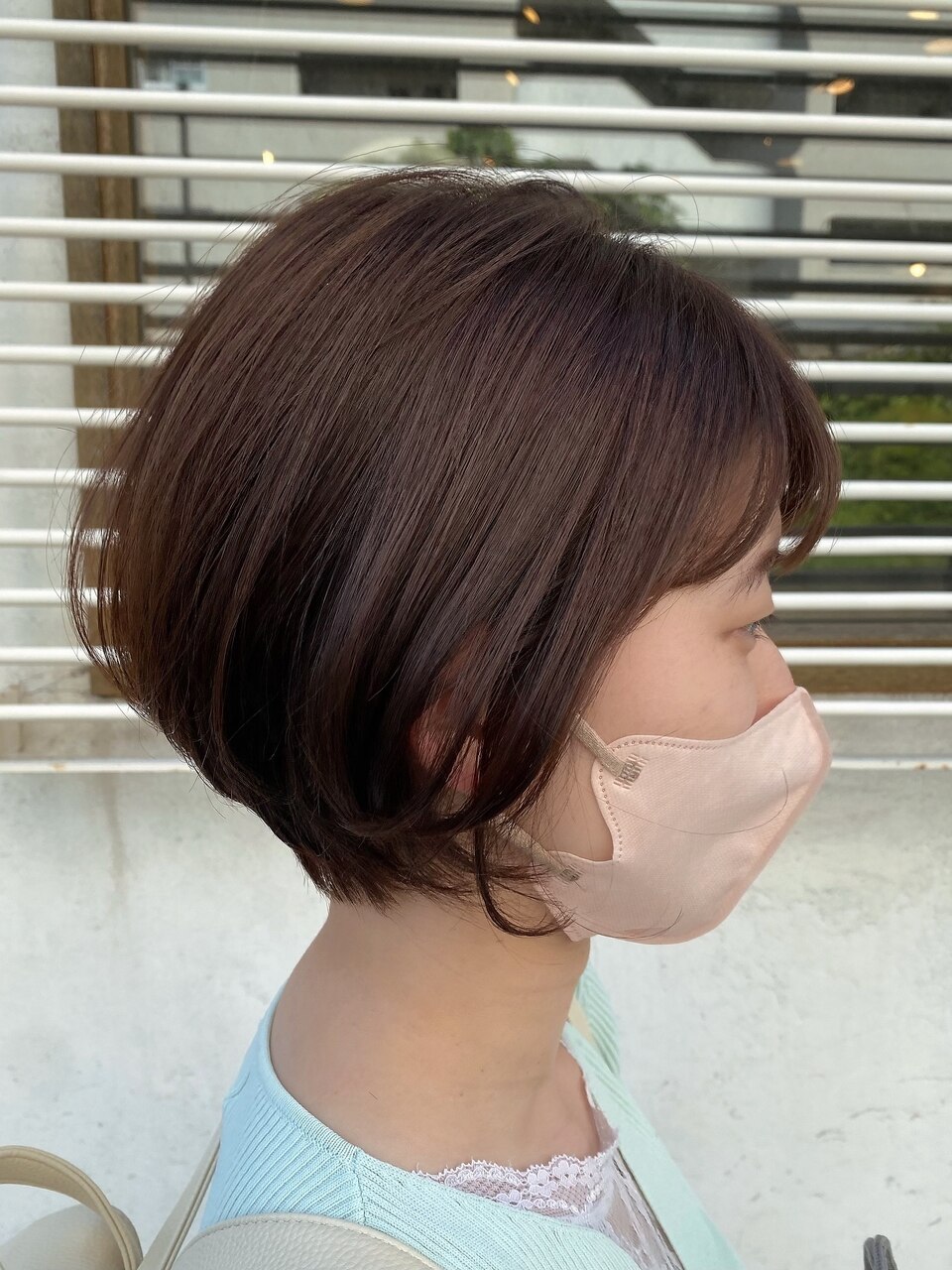 横顔美人◎丸みショート：L181078053｜ノエル(NOEL)のヘア