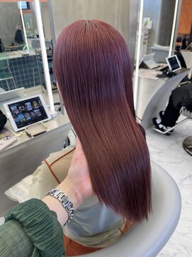 ロンドルーチェ 心斎橋(Lond luce) ケアブリーチダブルカラー×グレージュカラー【心斎橋】