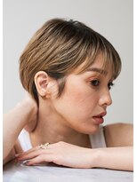 オンカラー(ON.COLOR)&nbsp;大人ハイライトグレージュショート