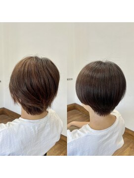 デュアル(dual) 40代/定期カット☆ショートヘア 静岡市/葵区