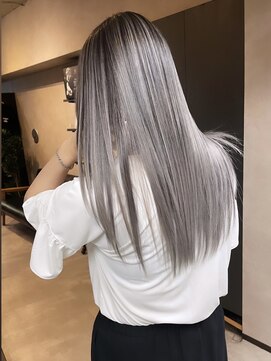 サニー 渋谷(SUNNY) バレイヤージュ、ハイライト、ショコラアッシュ、グレージュ