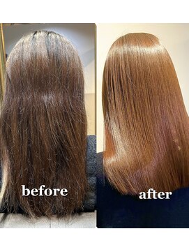 ベルヘアーラグゼ(Bell hair Luxe) クァンタムストレート