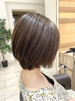 プログレス ひばりヶ丘店(PROGRESS)&nbsp;『ash beige』デザインカラー×脱白髪染めハイライト