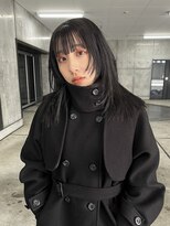 カルテ(QUARTE)&nbsp;暗めオリーブカラーにレイヤーカット