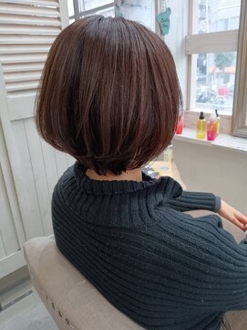 イルヘアーガーデン(illu hair GARDEN) 王道ショートボブ×ベージュブラウン