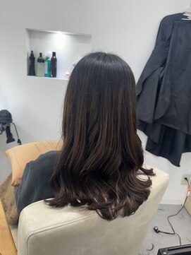 エクラートリアン 藤沢店(ECLART Lien) コテ巻きスタイル