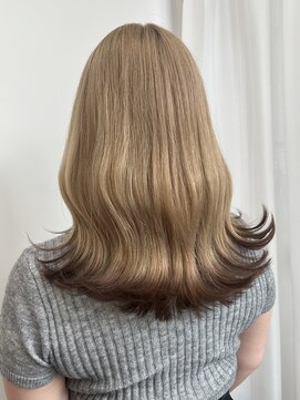 マーキー 名古屋栄(MARQUEE) ★Ayame/ミルクティーカラー/裾カラー