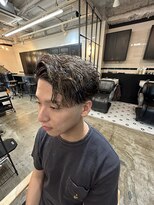 steelo パーマスタイル×アップバング