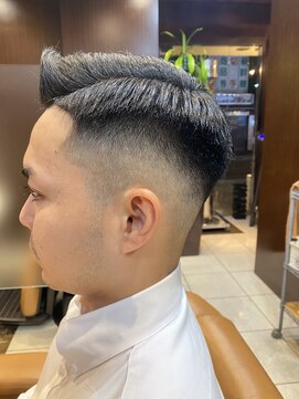 ヘアーモードキクチ 神田日銀通り店 フェードシチサン