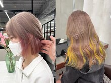 【インナーカラー】入れる場所は自由自在☆あなただけのオリジナルのインナーカラーをお届け♪[インナー]