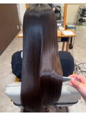 艶髪髪質改善ストレート