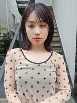 似合わせ小顔レイヤーミディ_銀座/髪質改善