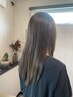 【ツヤ透明感】カット+髪質改善ケアカラー　￥12000