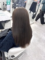 ブラウン(Brown)&nbsp;ブリーチなしダブルカラー♪オリーブグレージュ