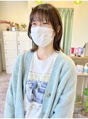 美髪/ワイドバング/外ハネ/イメチェン[浦安/南行徳/髪質改善]