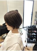 オリーブアッシュクール系ショート