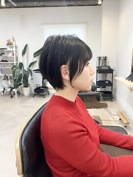 トト 船橋店(toto.) ☆細めハイライトボブフェザーショートマロンベージュ[船橋]