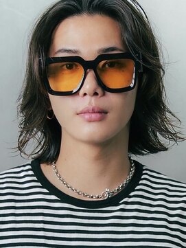 アンサー 渋谷(ANSWER) メンズミディアムメンズボブレイヤーボブ